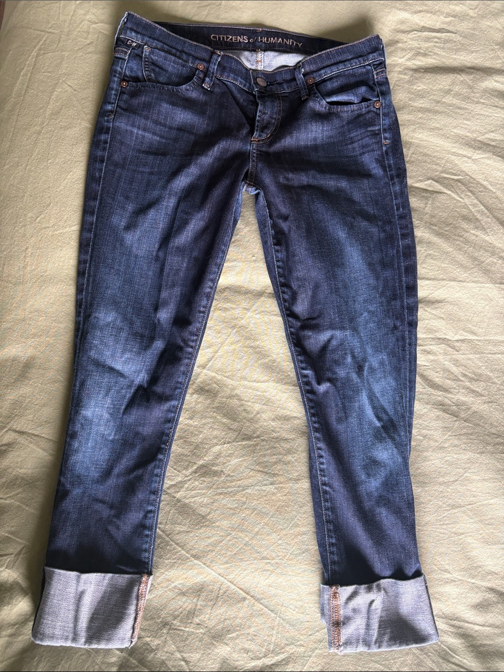 Citizens Of Humanity Dark Indigo Dani Skinny Jeans